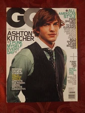 GQ Magazine February 2004 Ashton Kutcher Tina Fey Arnold Schwarzenegger