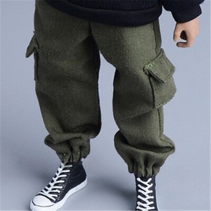1/12 Scale Army Green Pants Trousers Clothes for 6 Inch Male Action Figure Body