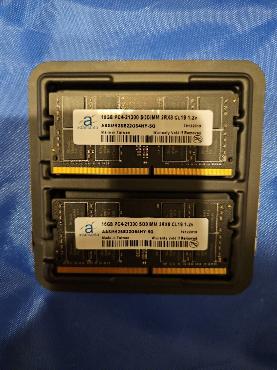 Adamanta 32GB (2x16GB) Memory Upgrade for 2020 Apple iMac 27