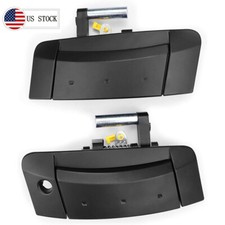 Par de manijas de puerta izquierda y derecha exteriores negras para Nissan 350Z 2003-2009
