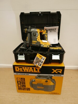 DeWALT DCH273P2 18V SDS Bohrhammer 2 x 5 AH TSTAK + DCV584L Nass & Trockensauger