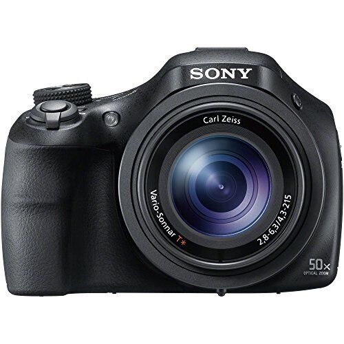 Sony Digitalkamera DSC-HX400V optisch 50x Zoom 20,4 Millionen Pixel schwarz NEU - Bild 1 von 9