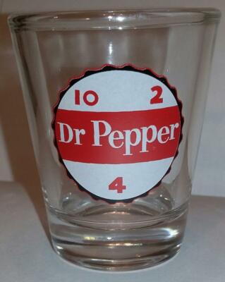 A Very Nice Dr Pepper 1/2 oz. Shot Glass