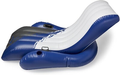 Flotador Inflable Para Piscina, Tumbona Flotante Inflable