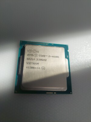 Intel Core i5-4690K 3.5GHz Quad-Core (SR21A) Processor Working