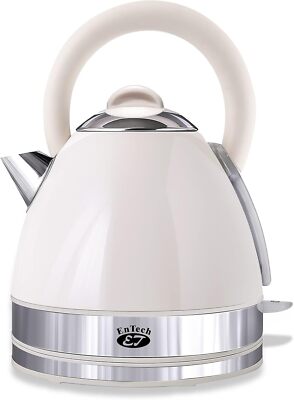 Entech Electric Kettle 1.7L with Auto Shut-off, Fast-boiling Water Heater, 3000W