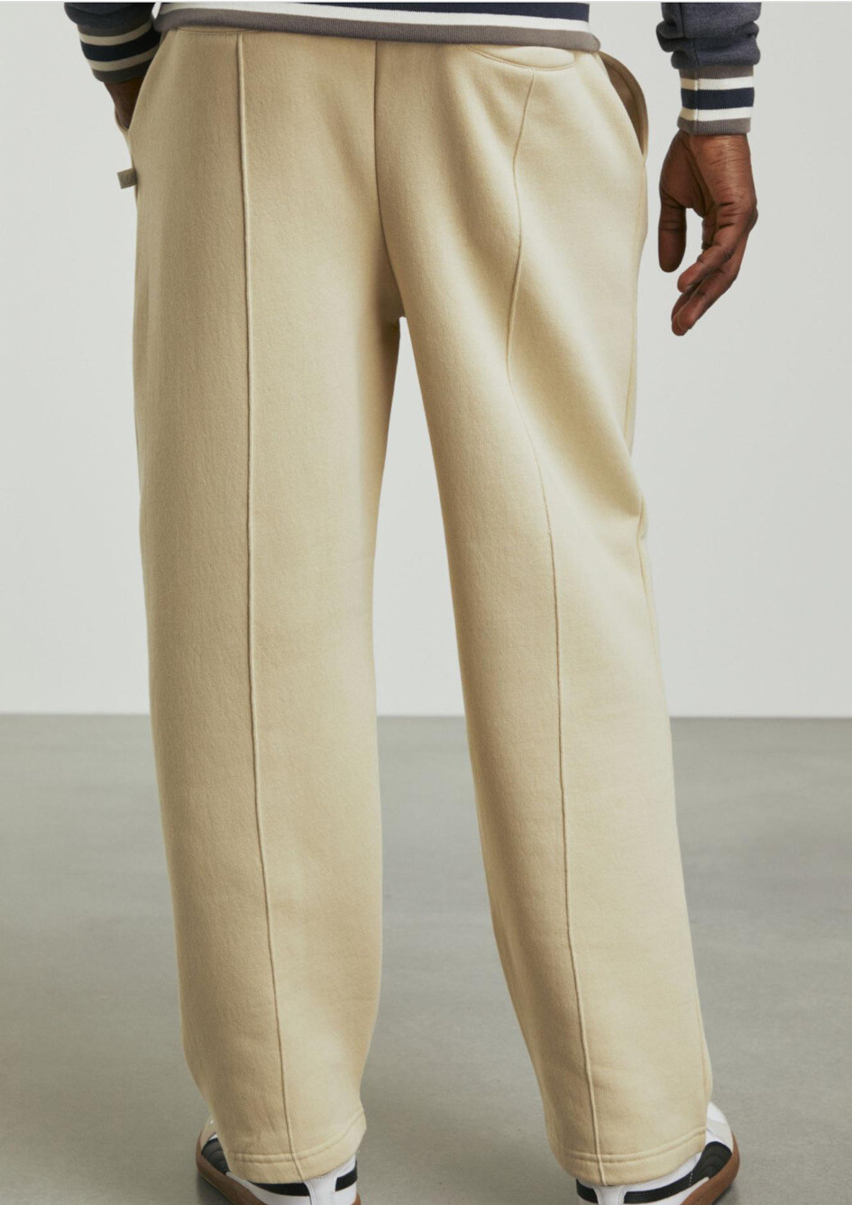 Grove Paul Wool Pintuck Pants