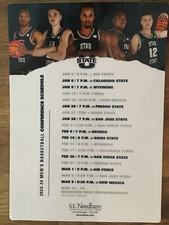 Utah State Men's Basketball 2023-24 Conference Schedule Magnet