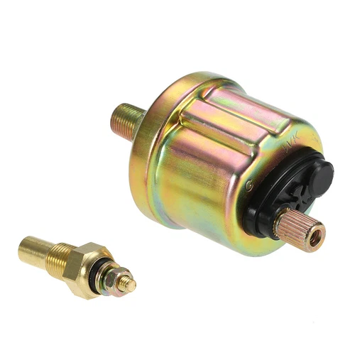 Universal 2" 52mm Chrome Volt Water Oil Pressure Triple 3 Gauge Set Gauges Z7F8 - Bild 5 von 6