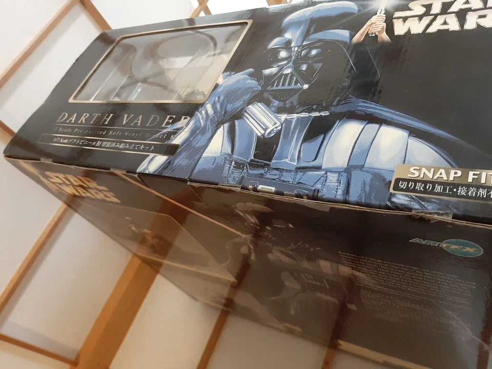 Star Wars Darth Vader 1/7 Artfx Kotobukiya 2002 Figura Estatua Modelo Ajuste Ajustable Foto 4 de 4