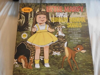 Little Marcy  (2554) Little Marcy Sings Sunday School Songs 1967 Word K-701 US