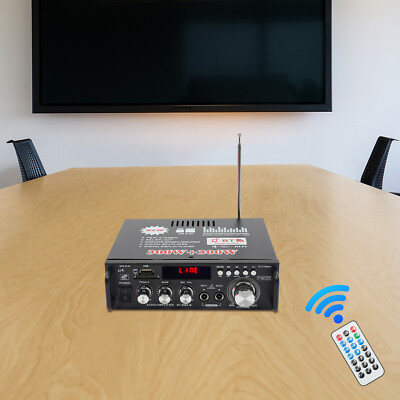 600W Mini HiFi Bluetooth Stereo Verstärker Digital Power Audio Amplifier USB NEU