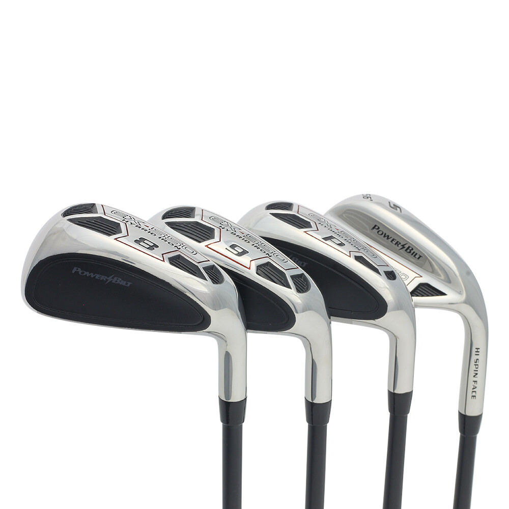 Men s Powerbilt Golf EX550 Hybrid Iron Set (8SW) Regular "R" Flex