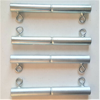 4pc 2 Way Joiner Fitting Pipe Connector Canopy Patio Carport (FCB) 1'' pipe