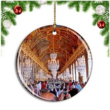 Versailles France The Hall of Mirrors Christmas ornament city travel souvenir