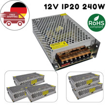 DC 12V 20A LED Trafo Netzteil Schaltnetzteil Transformator Treiber 240W