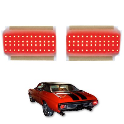 Lentes De Luz Trasera Izquierda/derecha LED Para Chevy Chevelle 1970 - Lámparas De Freno Y Giro