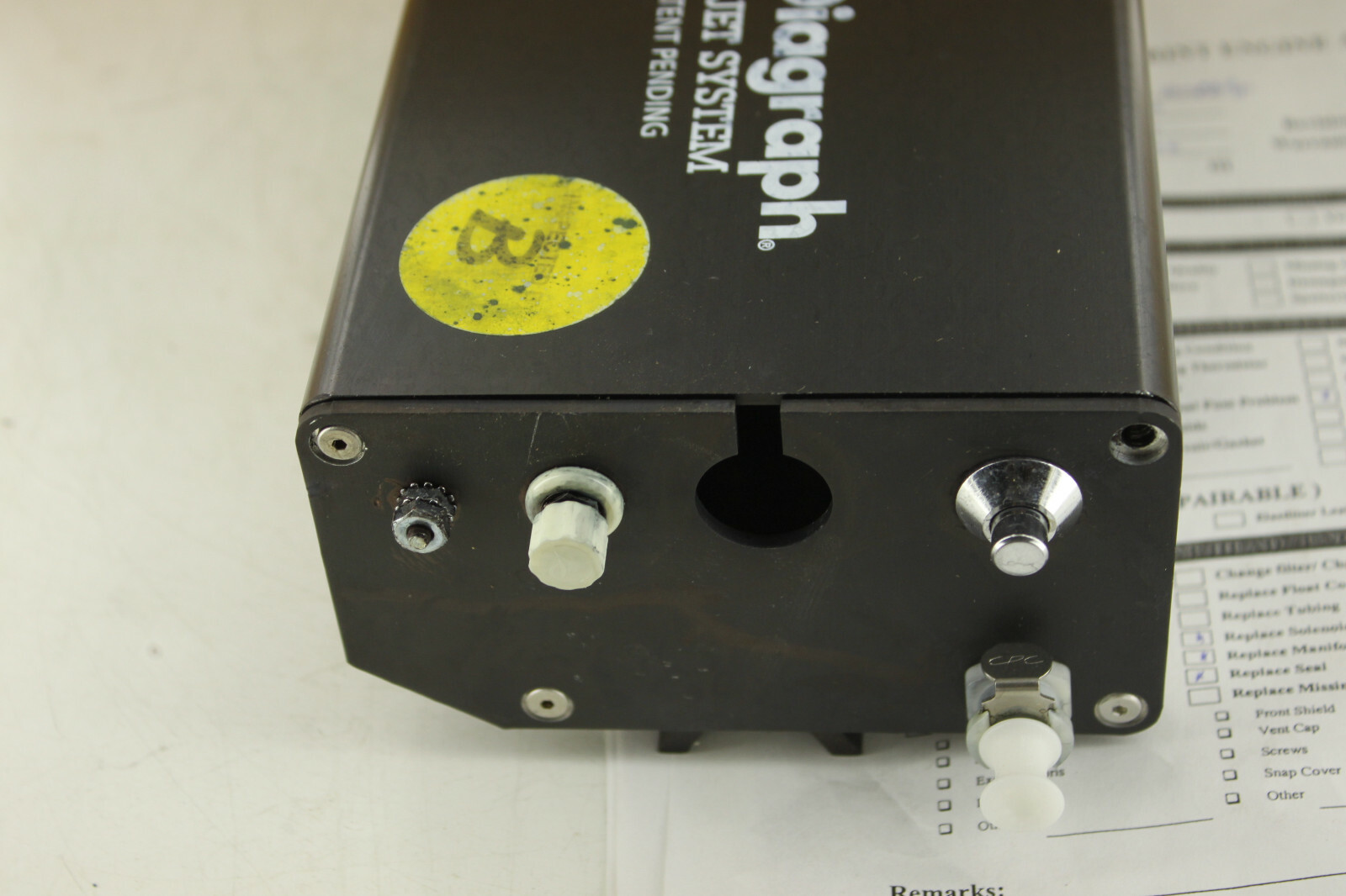 DIAGRAPH PRINTER 2460-700PEP ULTRAJET II PRINTHEAD 352/32 #2