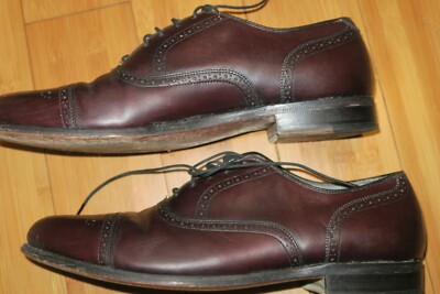 VTG FootJoy Classics Cap-Toe Half Brogue Oxford VTG FootJoy Classics Cap-Toe Half Brogue Oxford Wine Red  main image 2