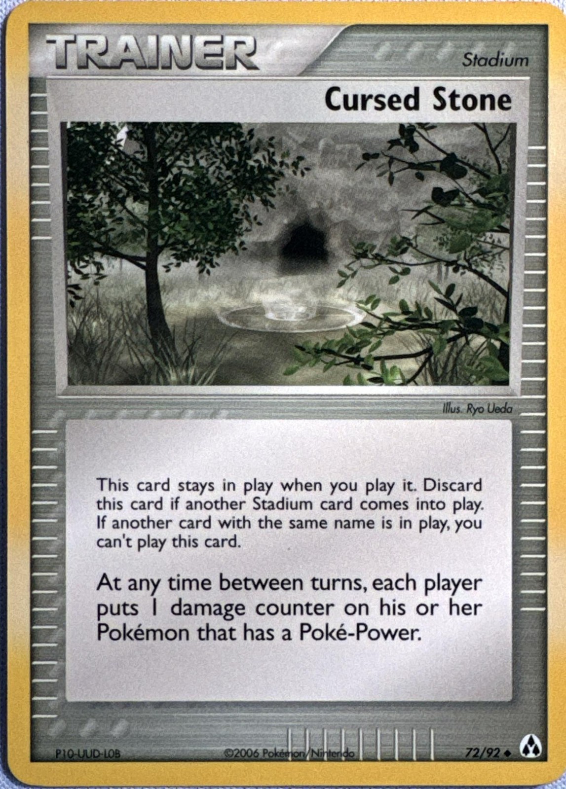 Cursed Stone 72/92 Uncommon Legend Maker Pokemon Near Mint