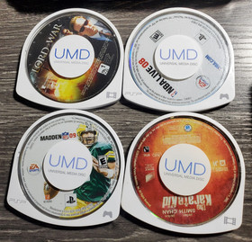 Sony PSP 3001 With 1 GB Memory Card, 2 Games, 2 Movies, Case, & Charger TESTED