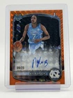 NYLA BROOKS 2025-26 BOWMAN CHROME ORANGE GEOMETRIC /25 1ST ROOKIE Q2045