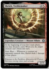 Shriek, Treblemaker 144 Uncommon Marvel's Spider-Man Magic: The Gathering NM