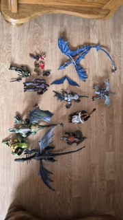 Job Lot Megabloks Sets and Figures Including Dragons And Halo Figures