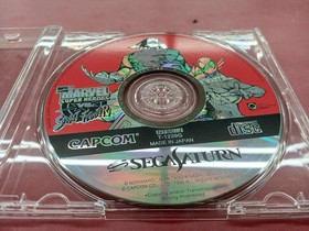 Capcom Marvel Super Heroes VS Street Fighter Sega Saturn Software