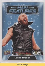 2022 Upper Deck AEW All Elite Wrestling Main Features Lance Hoyt Archer READ 0e3
