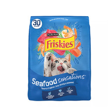 Friskies® Seafood Sensations Adult Cat Dry Food - Seafood, 30Lb 0.60 per pound