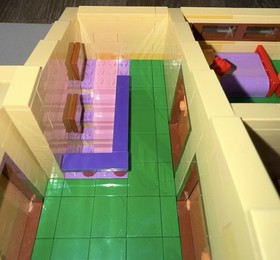 LEGO The Simpsons House 71006 (RETIRED + NEAR COMPLETE) (No box or instructions)