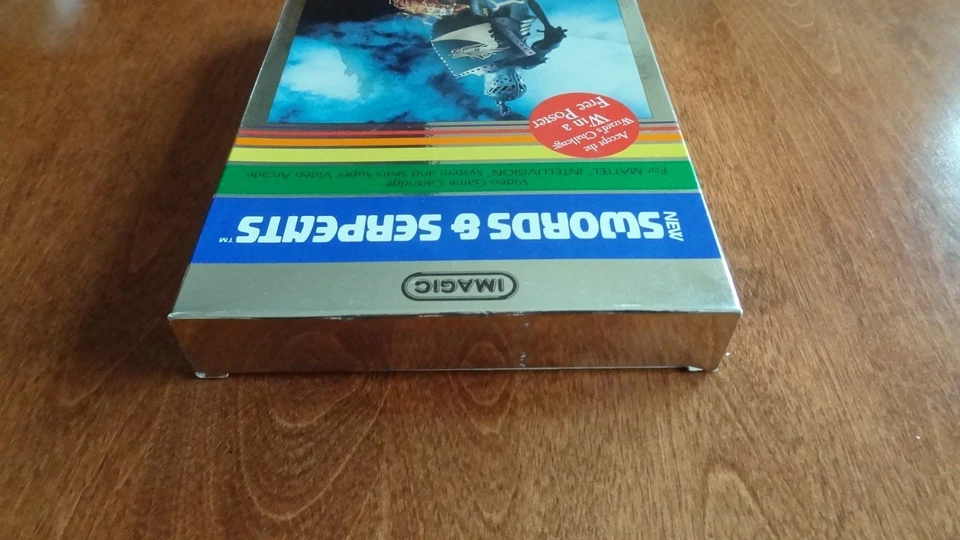 ESPADA Y SERPIENTES IMAGINARIAS INTELLIVISION EN CAJA Foto 4 de 4