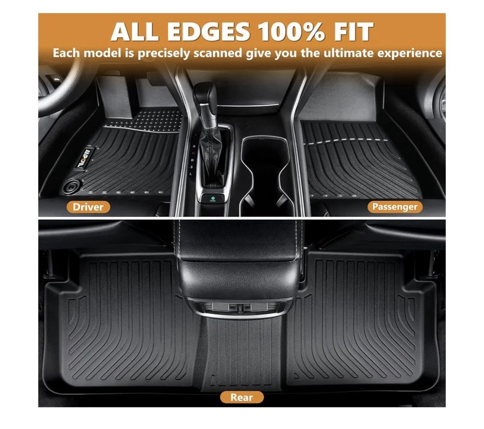 AIPOIL® Floor Mats & Cargo Liner Set for Chevy Chevrolet Suburban & GMC Yukon XL - Image 4 of 4