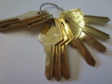 Lot 10 Pc Xl7 Key Blanks 1180s Blank