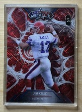 🔥2023 Wild Card American Metallix Jim Kelly 1/1 Color Match Buffalo Bills HOF