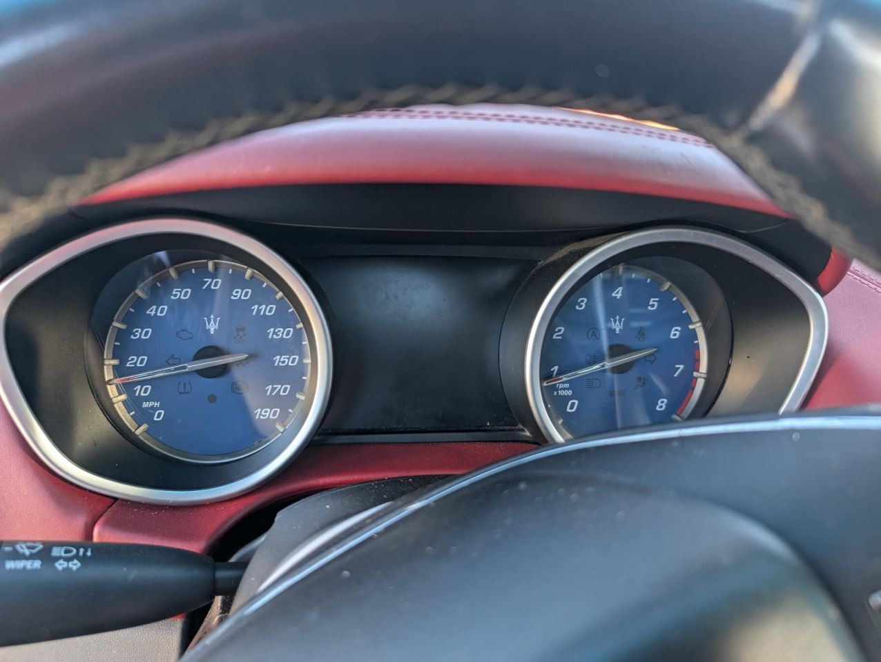 2014 Maserati Ghibli Speedometer 120499 Miles