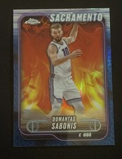 2024-25 Topps Chrome - Domantas Sabonis, Domantas Sabonis #153 Blue...