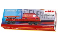 Märklin 00740-02 H0 Niederbordwagen Aus 00740, Märklin Start Up