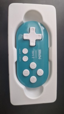 8Bitdo Zero 2 Bluetooth Wireless Gamepad Turquoise for Switch Windows Android