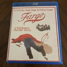 Fargo (Blu-ray, 2014) MGM Remastered Edition Coen Brothers Like New!