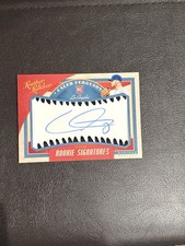 2019 Panini Leather & Lumber - Caleb Ferguson Rookie ON CARD AUTO  Black /125. rookie card picture