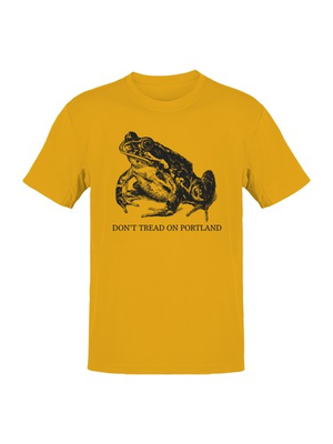 #ad Portland Frog Protest Art Men#x27;s T shirt $9.99