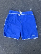 Vintage 90s Ocean Pacific OP Swim Trunks Men  s size 36 Blue Beach Surfwear