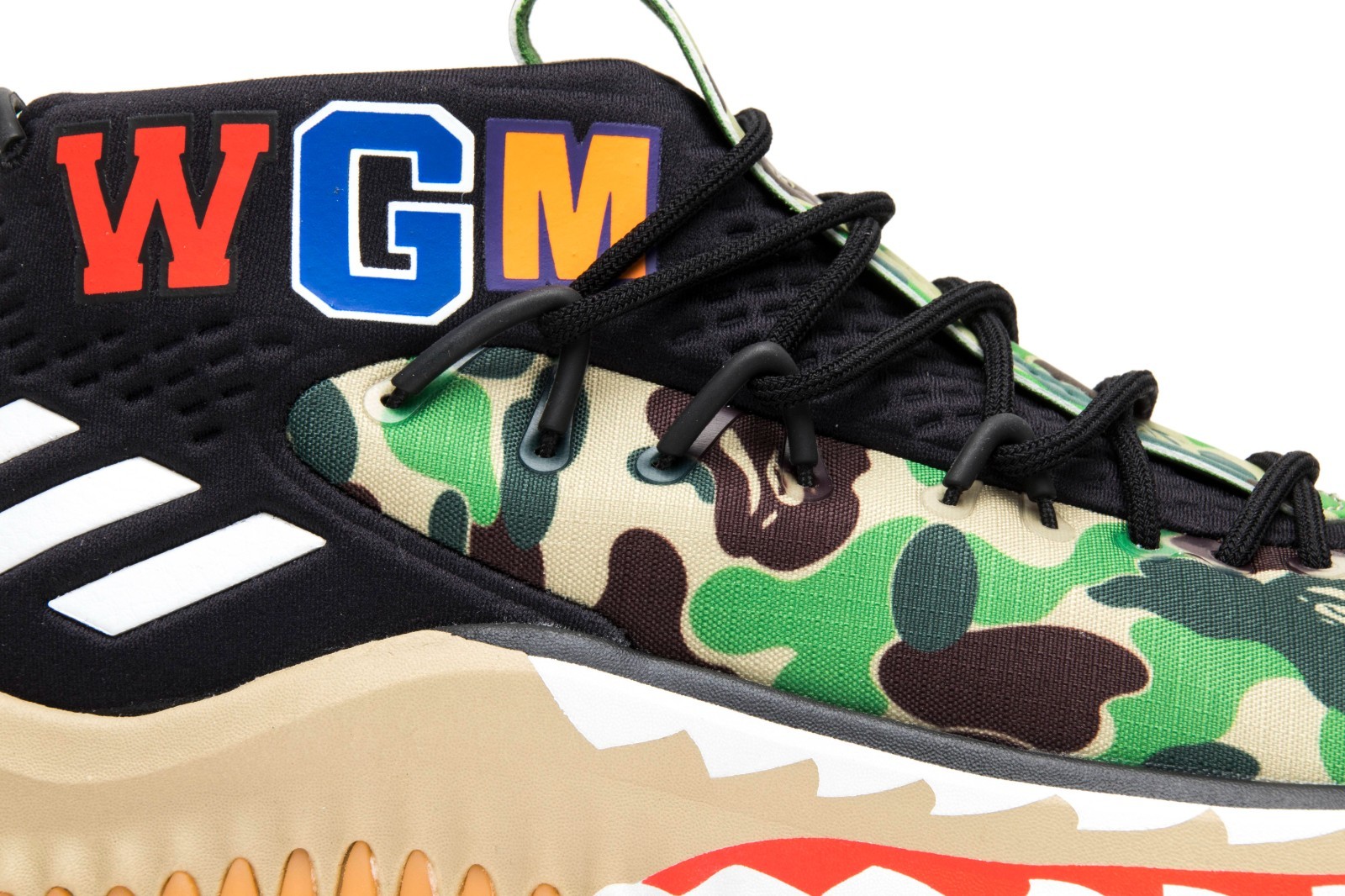 A Bathing Ape × adidas Dame 4 Pack Green AP9974 Men's Size image 8