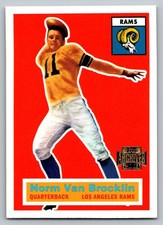 2001 Topps Archives  Norm Van Brocklin 58