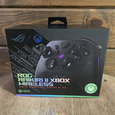 ASUS ROG Raikiri II Xbox Wireless Controller for Xbox/PC, BT, RGB, Black