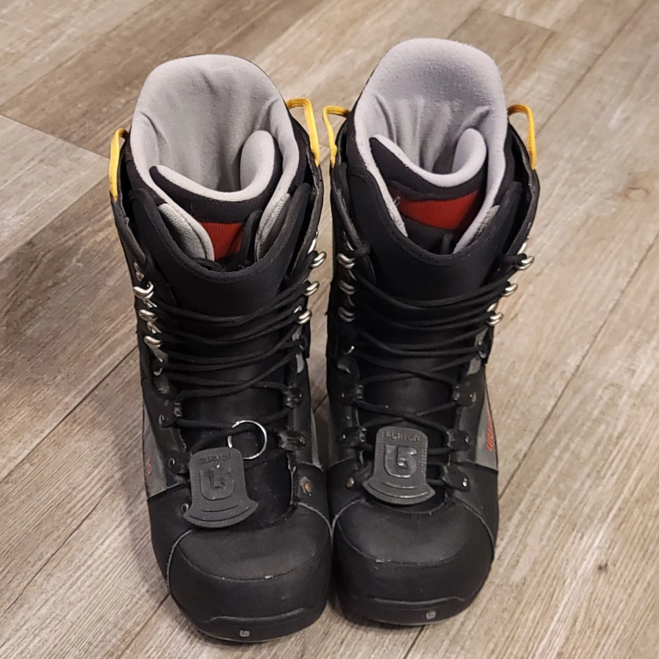 Botas de Snowboard Burton Progression Cordones de Velocidad Negras para Hombres Talla US 14 Foto 3 de 4