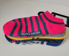 Sponge Bob Kids socks size M 8.5" in length multi color new no tag 5 pair