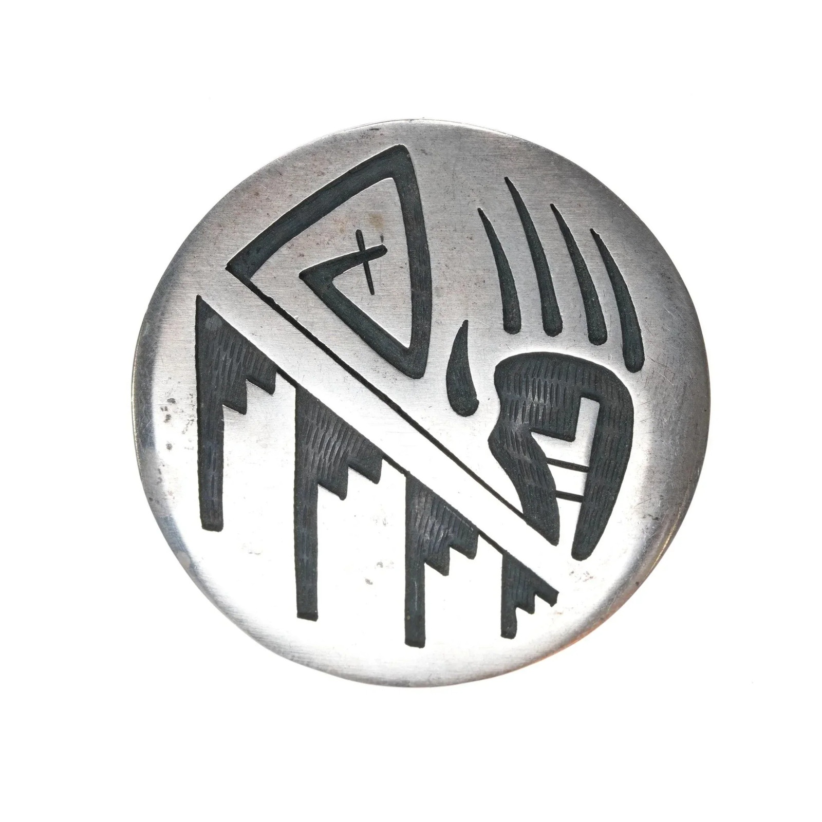 Leonard Shupla Hopi sterling pendant/pin | eBay